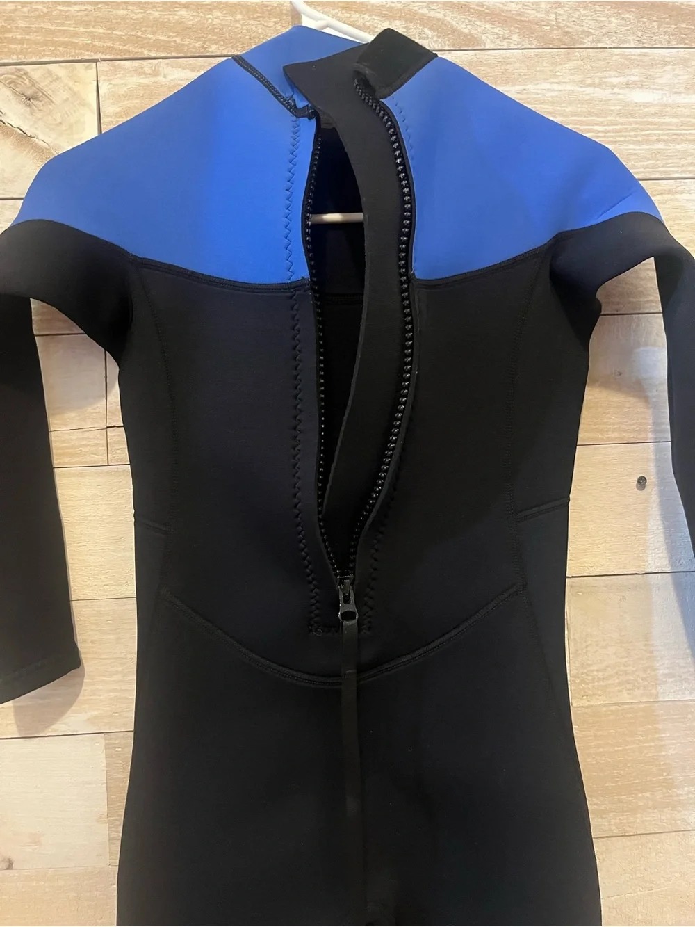 SURQO Kids Blue & Black Full Body Wetsuit - Kids Swim